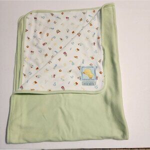 Just One Year by Carter's baby blanket adorable duck duckling ABC Alphabet